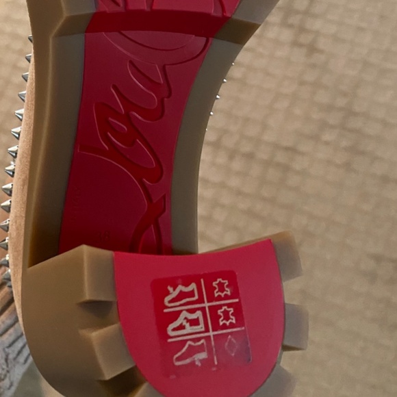 Christian Louboutin Suede Spike Booties - Picture 8 of 15